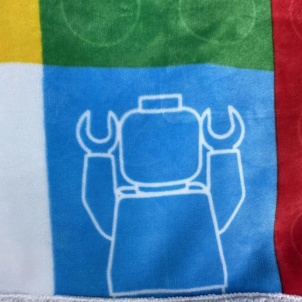 Official LEGO Vip Fleece Blanket 5007622 Plush Throw Fabric for DIY Upcycling Se